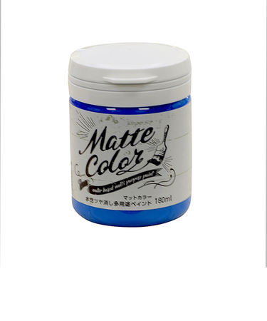 アサヒペン　水性　多用途ペイント　マットカラー　ブルースカイ　180mL