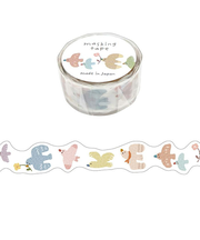 マインドウェイブ　ほっこりマスキングテープ　ダイカット　95401　トリ