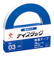 ニチバン　ナイスタック　強力紙両面テープ　NW－K15　15mm×18m