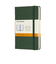 モレスキン（MOLESKINE）　クラシックノートブック　ハードカバー　横罫　ポケットサイズ　マートルグリーン