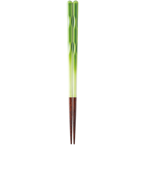 カワイ　食洗箸　FIT　21cm　グリーン