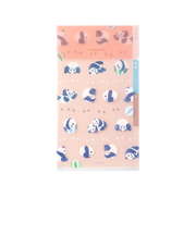 ミドリ（MIDORI）　3ポケットクリアホルダー　A5　スリムフラップ付　35564　パンダ