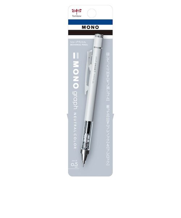 トンボ鉛筆（Tombow）　シャープペンシル　モノグラフ　ニュートラルカラー　0.5mm　DPB－141B　マットグレー