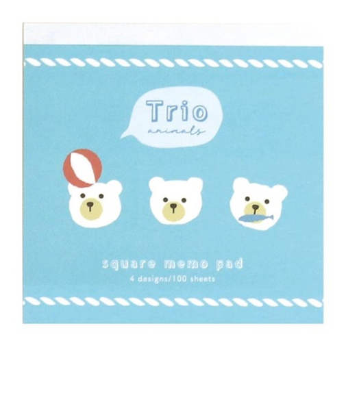 【お買い得】　ラボクリップ（LABCLIP）　トリオ水族館　メモ　シロクマ