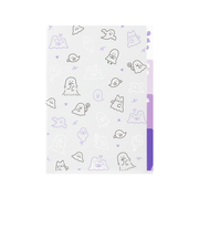 ミドリ（MIDORI）　3ポケットホルダー　A5　フラップ付き　35568　おばけ