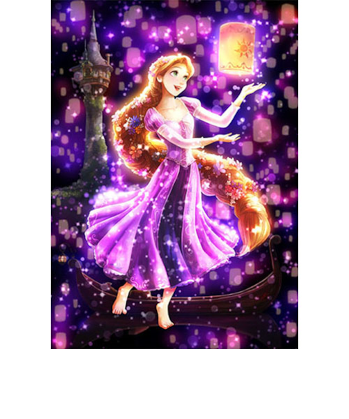テンヨー　ラプンツェル　夜空に灯る夢　DSG-266-963　ぎゅっと266ピース