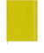 モレスキン（MOLESKINE）　クラシックファブリックコレクション　ハードカバー　横罫　Xラージサイズ　ヘイイエロー