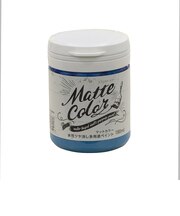 アサヒペン　水性　多用途ペイント　マットカラー　ピーコックブルー　180mL