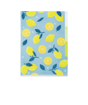 ミドリ（MIDORI）　3ポケットホルダー　A5　フラップ付き　35567　レモン