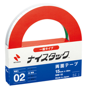 ニチバン　ナイスタック　紙両面テープ　15mm×20m　NW－15