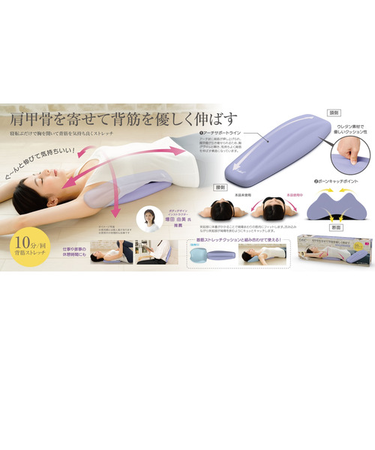 ニーズ　Cellsh　背筋ストレッチクッション