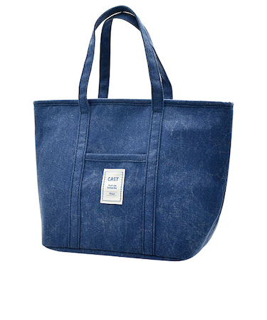 現代百貨　CAST　ランチバッグ　インディゴブルー