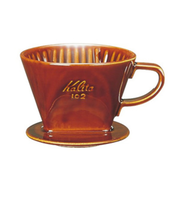 カリタ(Kalita) 陶器ドリッパー 102-ロトブラウン 2~4人用