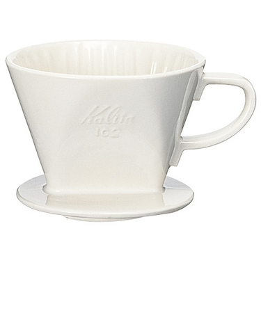 カリタ（Kalita）　陶器ドリッパー　102　ロト　ホワイト