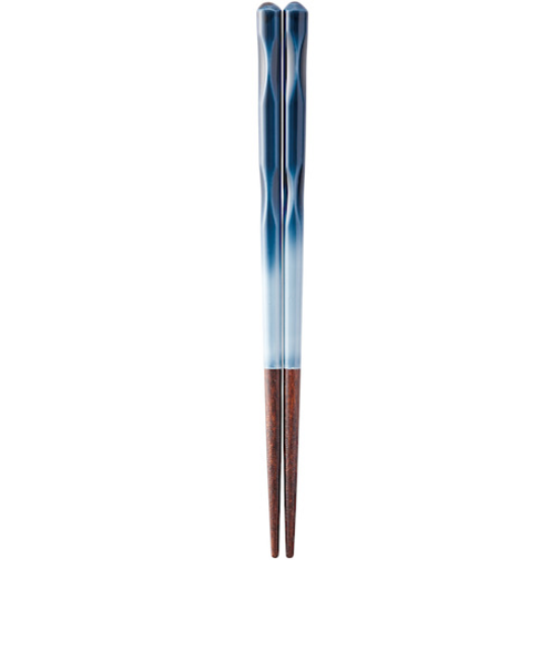 カワイ　食洗箸　FIT　17cm　ブルー