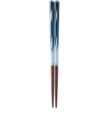 カワイ　食洗箸　FIT　15cm　ブルー