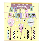 Z＆K（ゼットアンドケイ）　アルバムガーランド　60‐825　ハッピーウェディング