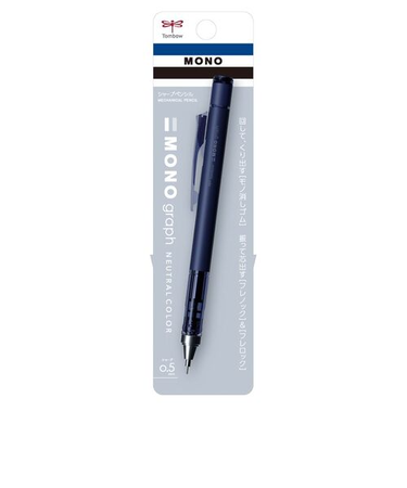 トンボ鉛筆（Tombow）　シャープペンシル　モノグラフ　ニュートラルカラー　0.5mm　DPB－141A　マットネイビー