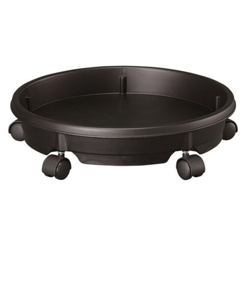 大和プラスチック　キャスタープレート　34型　ブラック