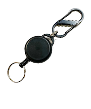 スイング WゲートKBワイヤーリールキー ブラック 77cm