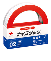 ニチバン　ナイスタック　紙両面テープ　25mm×10m　NW－25