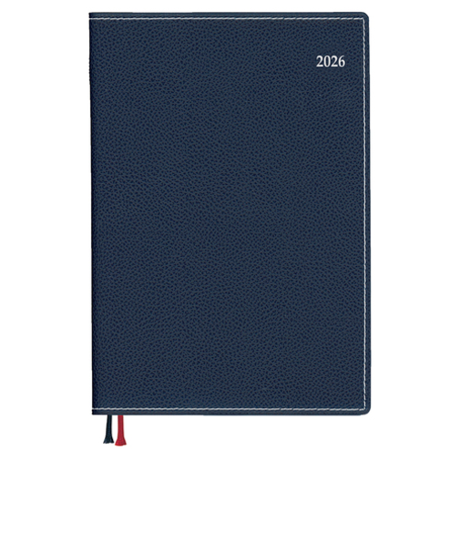 【2025年12月始まり】　ダイゴー　Appoint　ライトシリーズ　B6　ウィークリーバーチカル　E8450　ネイビー　月曜始まり