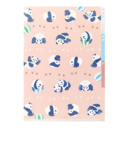 ミドリ（MIDORI）　3ポケットホルダー　A4　35574　パンダA