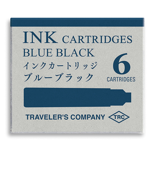 トラベラーズカンパニー　　万年筆用カートリッジ　38073006　ブルーブラック