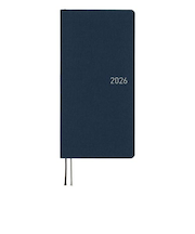 【2026年1月始まり】　ほぼ日　weeks　カラーズ　B6スリム　ウィークリーレフト　コスモブルー　月曜始まり