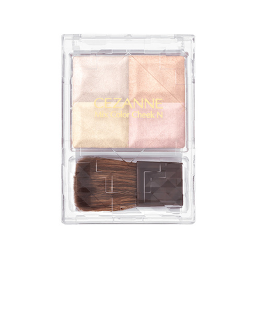 セザンヌ（CEZANNE）　ミックスカラーチークN　10　ペールハイライト