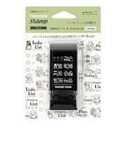ミドリ（MIDORI）　スタンプ　回転印　ダイヤル　リスト柄　35579006