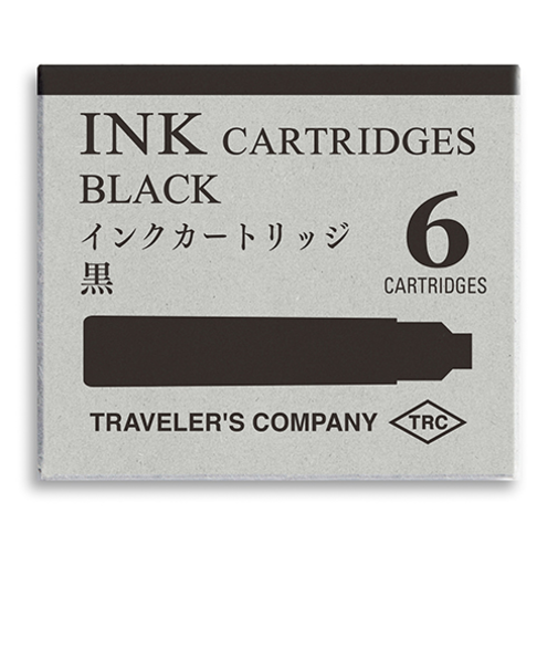 トラベラーズカンパニー　万年筆用カートリッジ　380720　黒