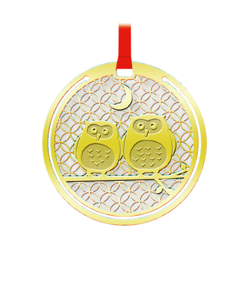 東洋精密　おまもり栞　OMS005　ふくろう