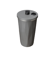 和平フレイズ　トート（tote）　ストロー付2wayタンブラー　570mL　RH-1761　チャコール