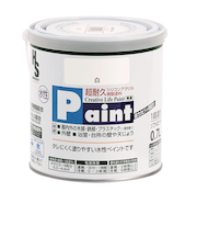アサヒペン 水性ペイント 0.7L 白 HS