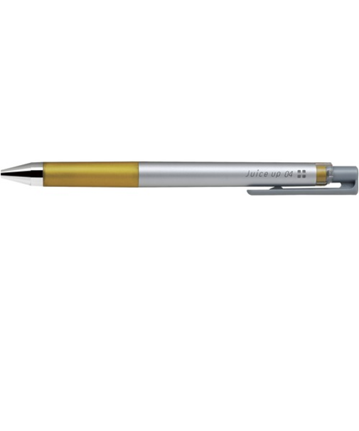パイロット（PILOT）　ゲルインキボールペン　ジュースアップ　0.4mm　メタリック　ゴールド