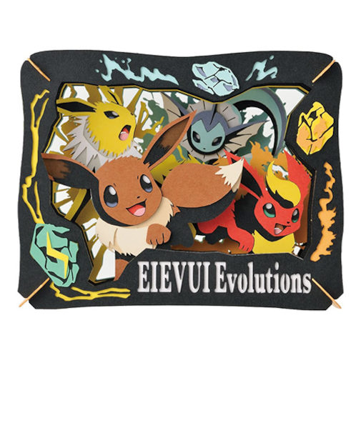 エンスカイ　ペーパーシアター　PT-089　ポケットモンスター　イーブイ　エボリューションズ