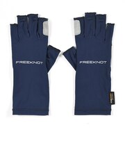フリーノット（FREEKNOT）　ストレッチタフグローブ　5本カット　Y4197－F－80　ネイビー