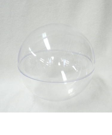 プラスチックBOX　球体　クリア　径120mm