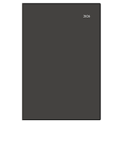 【2026年1月始まり】　ダイゴー　Appoint　チャートシリーズ　B5　マンスリーガントチャート　E1622　ブラック　月曜始まり