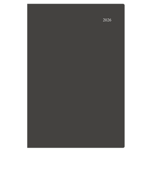 【2026年1月始まり】　ダイゴー　Appoint　チャートシリーズ　B5　マンスリーガントチャート　E1622　ブラック　月曜始まり