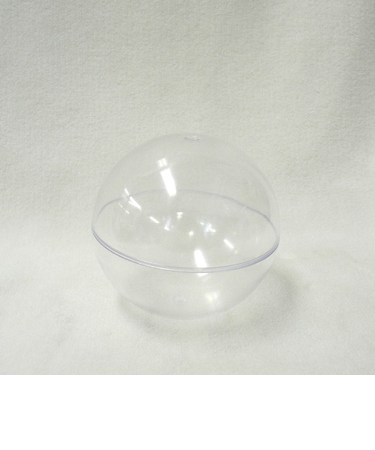 プラスチックBOX　球体　クリア　径100mm