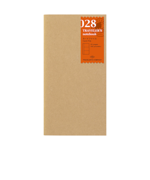 トラベラーズカンパニー　トラベラーズノート　リフィル　カードファイル　14402006