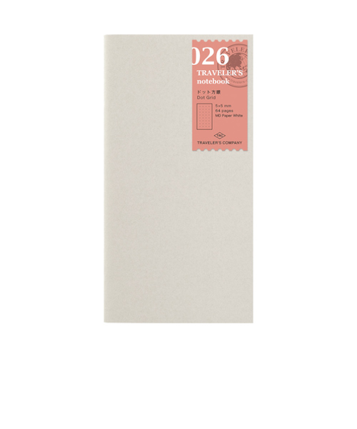 トラベラーズカンパニー　トラベラーズノート　リフィル　14400006　ドット方眼