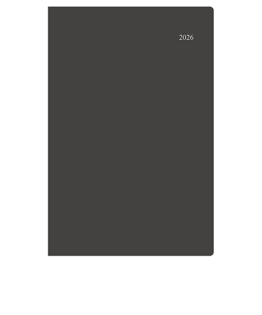 【2026年1月始まり】　ダイゴー　Appoint　チャートシリーズ　B6　マンスリーガントチャート　E1619　ブラック　月曜始まり