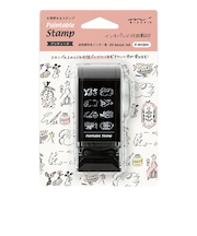 ミドリ（MIDORI）　スタンプ　回転印　ダイヤル　アンティーク柄　35580006