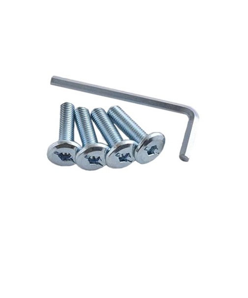 セノハウス　ラバーラックシステム　六角穴ビス　シルバー　4個入