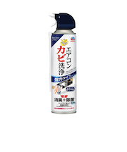 アース製薬（EARTH）　　らくハピ　エアコンカビ洗浄プレミアウインド　無香料　350mL
