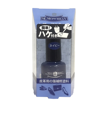 M．モゥブレィ　レザーマニキュア＋　ネイビー