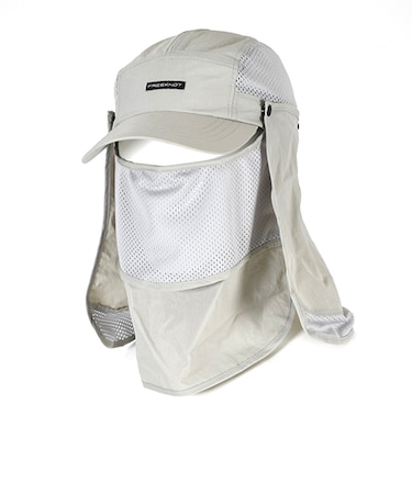 フリーノット（FREEKNOT）　UVフルカバーキャップ　2　Y3216－F－20　ベージュ